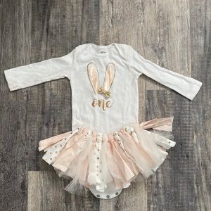 12 month outfit bunny